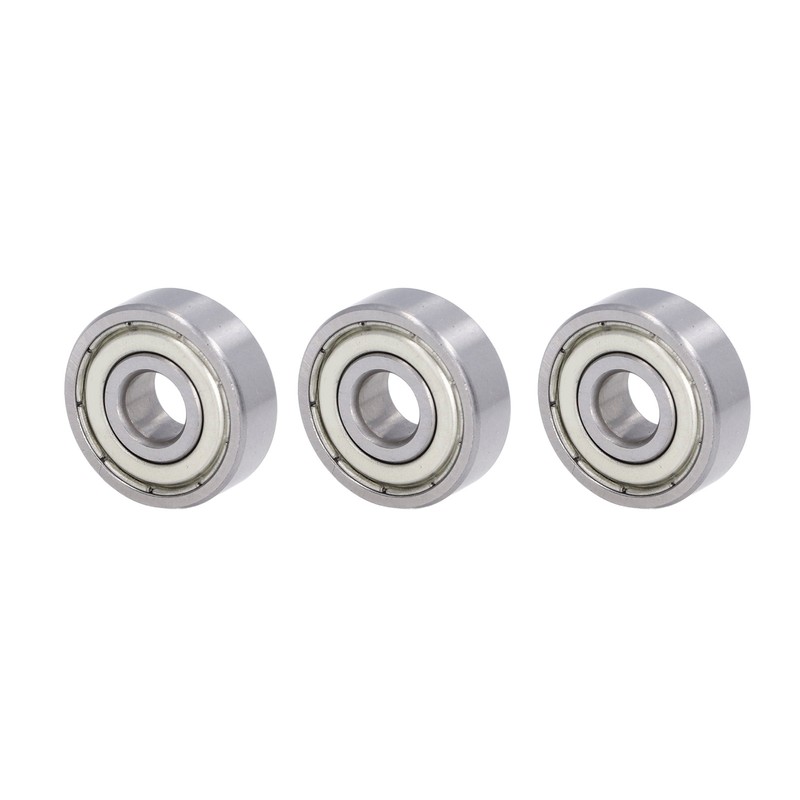 20PCS Miniature Ball Bearings Lightweight Iron Sealed Deep Groove Bearing