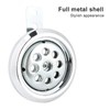 Universal Powerful 105dB Motorcycle Horn with Chrome Lid Honeycomb Pattern