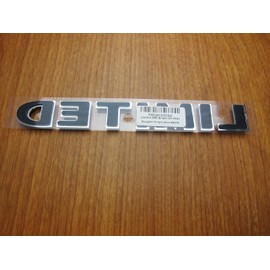 Jeep Grand Cherokee Rear Door Limited Emblem Decal Mopar OEM 68241037AA