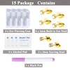 Ear Piercing Kit-15 PCS Disposable Self Ear Piercing Gun Piercing