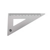 Accod Aluminum Alloy Ruler Set Math Ruler Geometry Tool Set