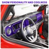 JeCar 4pcs Purple Interior Dash Cover Trim Accessories for 2024
