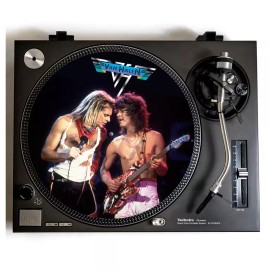 Universal Van Halen Turntable Slipmat for Vinyl Records Fits 12 Inch DJ Platter Slip Mat