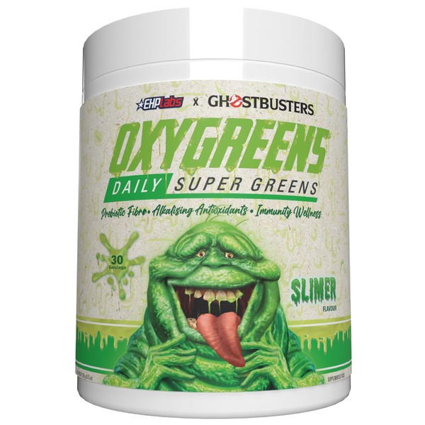 EHPlabs x Ghostbusters OxyGreens Daily Super Greens Powder - Green