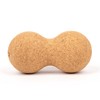 Myga - Cork Peanut Lacrosse Ball Muscle Roller Self Massager