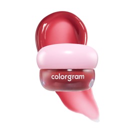 COLORGRAM TINTIN DORY LIP JAM 07 FIG JAM | Tinted Lip Jam, Hydrating & Plumping Lip Balm with Lightweight, Non-Sticky Formula | Clear Radiance & Semi-Transparent Color