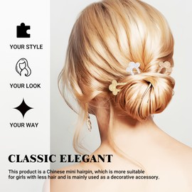 15 Stück Haarnadel,French Hair Pin U-Förmige,French Pin für Frauen & Mädchen, Elegante Frisuren,Bequem,Frisur Zubehör