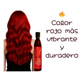 Shampoo Matizador Rojo Matiz Edengi 400 Ml