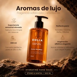 Crema y Jabón de Manos, Shadow Wood Musk, Cítricos, Maderas, 2 x 300 ml | Hidrata Y Suaviza La Piel, Ideal Para Uso Diario Y Como Regalo, Con Fresca F
