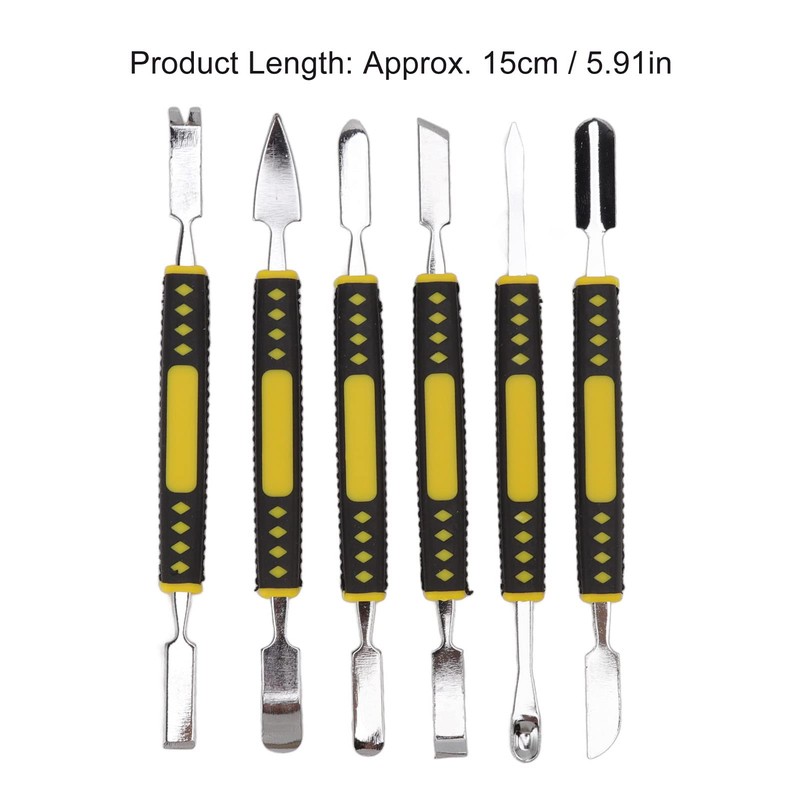 Yuecoom 6pcs Professional Electronics Opening Lever Tool Repair Kit Spudger