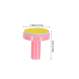 Ipetboom Replacement Grinding Heads for Nail Trimmer Electric Nail File Set of Pink Newborn