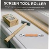 jojofuny Window Screen Roller Screen Repair Tool Mesh Window Screen