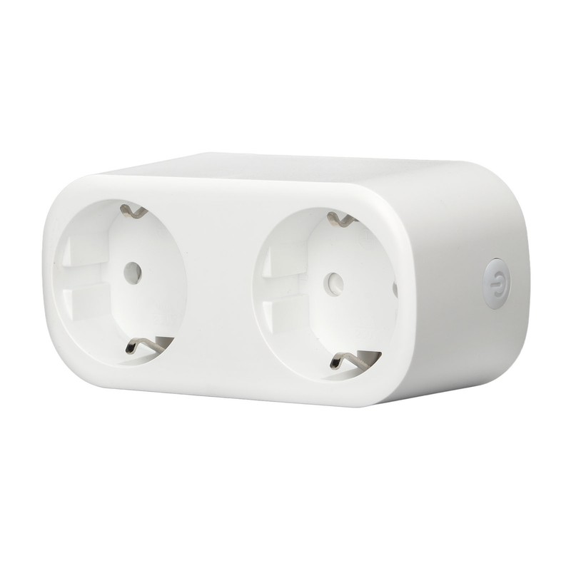 Wifi Smart Plug Wifi Dual Outlets Socket Shunt Double Control
