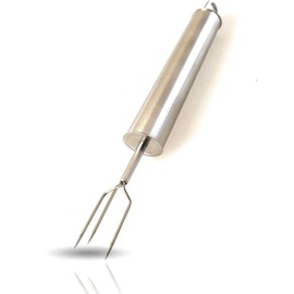 Kerafactum Jacket Potato Skewer Potato Skewer Shell Potato Fork Fork Zag Protection Trident Shell Potato Peeling Skewer Potato Skewer Stainless Steel 3 Zag Tines Corn Cob Suitable