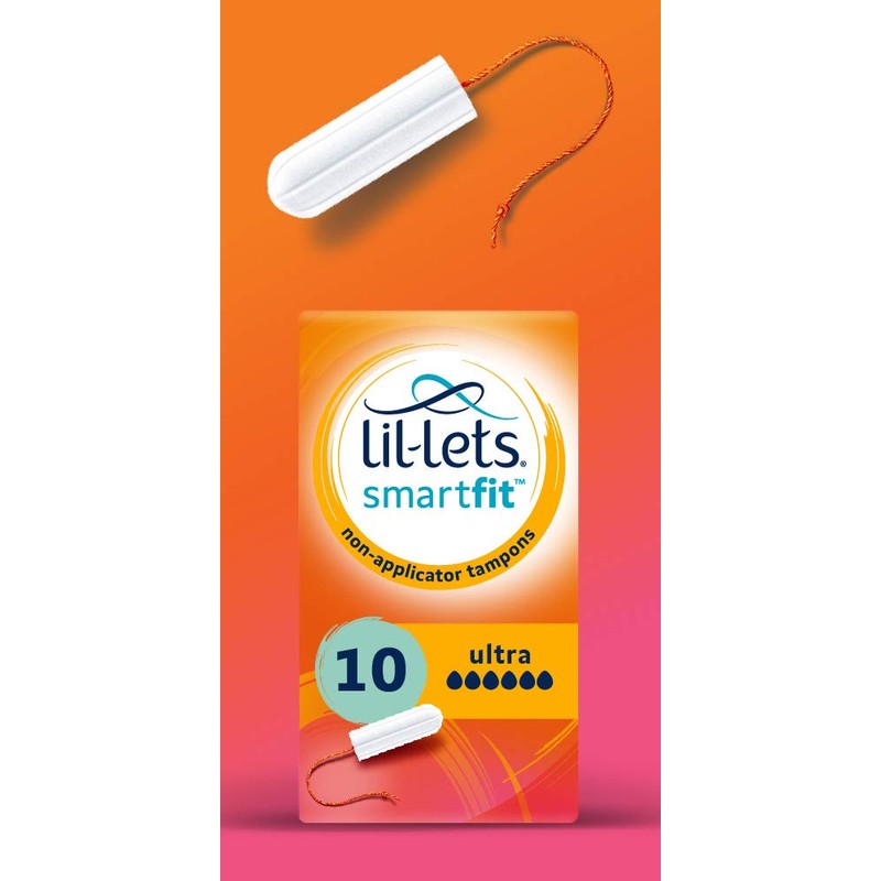 Lil-Lets Non-Applicator Ultra Tampons X 60 | 6 Packs of