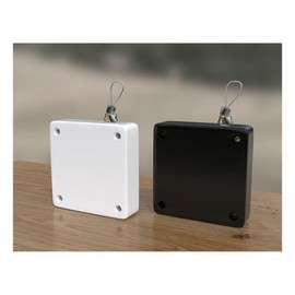 No-Drill Wire Door Closer (Includes Screws), New 1000g Model, Automatic Door/Window Closing Device New Model Black 1000g