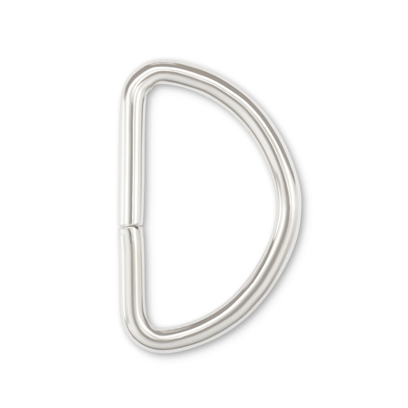 D Rings 1in Nickel