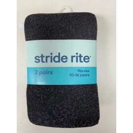 Stride Rite Tights, 10-14 years - 2 pair