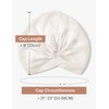LilySilk 100% Mulberry Silk Sleep Cap for Curly Hair, 19
