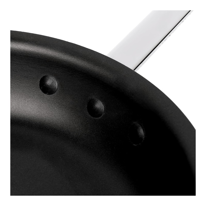 Vasconia Professional 12″ Aluminum Fry Pan, Aluminum Skillet with NonStick