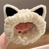 Face Wash Face Wash Hair Band Shower Cute Face Wash Headband White - WFI3JIL / 세안 세수 헤어 밴드 샤워 귀여운 세면 머리띠 화이트-WFI3JIL