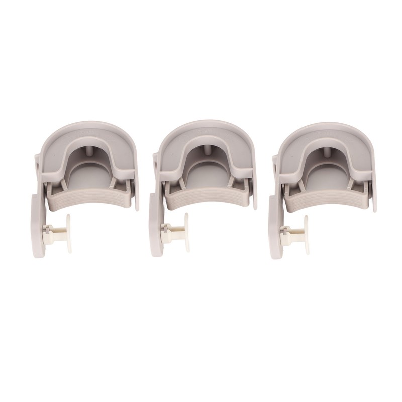 3Pcs Broom Mop Holder Self Adhesive Prevent Slip Multipurpose Wall