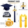 Mukum Matte Graduation Cap and Gown 2025 Set with Tassel