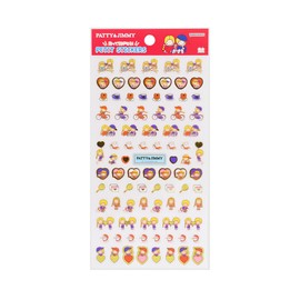 Sunstar Stationery 772820 Patty & Jimmy Petite Seal, Retro Seal, Sheer, Decoration, Decoration, Mark,