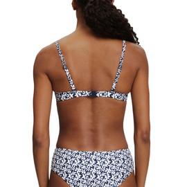 ESPRIT Women's Calusa Beach SSN N RCS Pad.Bra Bikini, Navy, 8/D