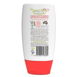 Jack N' Jill Kids Natural Toothpaste, Mega Berry Natural Toothpaste, Strawberry 200g