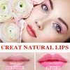2Pcs Clear Crystal Flower Jelly Lipstick,PH Magic Temperature Color Changing