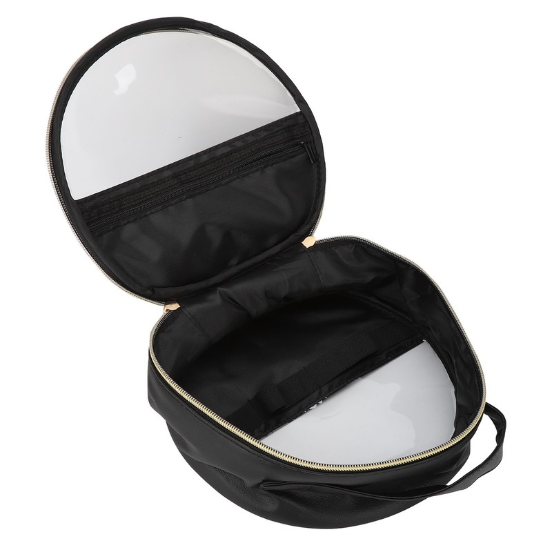 Toiletry Bag PU Leather Makeup Bag Portable Cosmetic Bag Portable