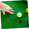 SUPVOX Chalk Holder Cord Pack Snooker Billiard Chalk Holders Rubber