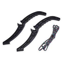 Hellery 1 Pair of Ski Sled Brake Pads Replacement for Skiing Outdoor Activities