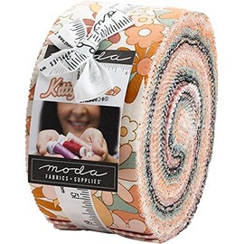 Moda Fabrics Kitty Corn Jelly Roll by Urban Chiks, Assorted