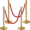 Ferraycle Ferraycle 4 Pcs Stainless Steel Stanchion Post Queue 5