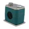 Tubeclo 26.9MM Standard Series Clamp, Polypropylene with Galv Plated Steel