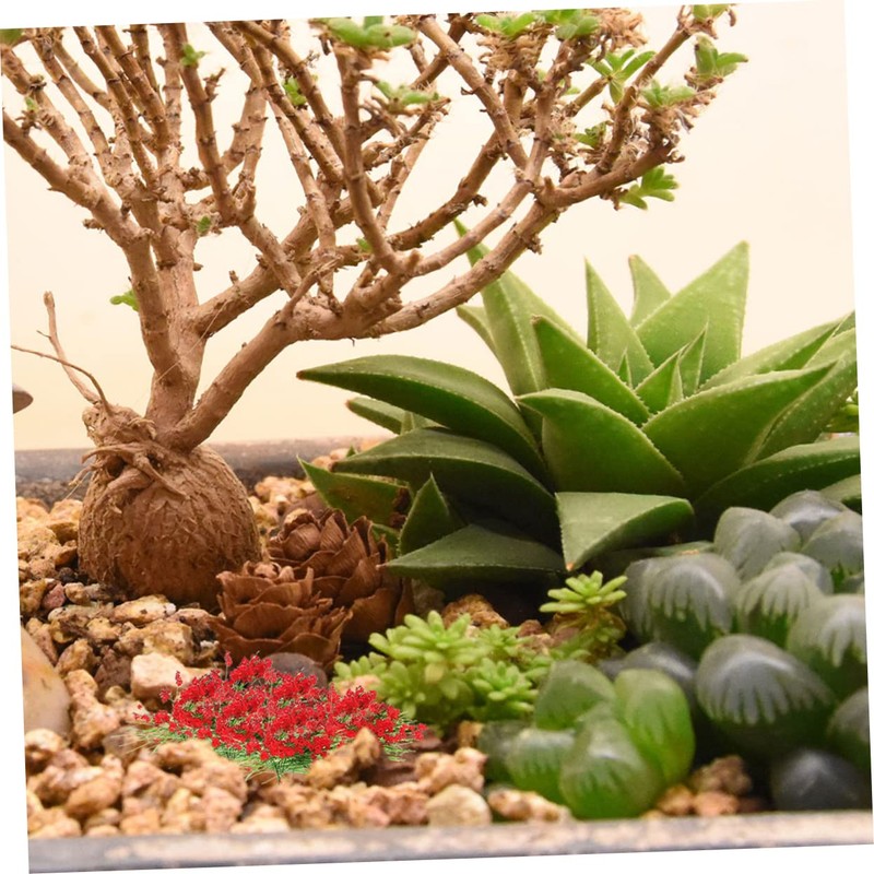 Operitacx 2 Boxes Grass Shed Simulation Grass Cluster Botanical Decor