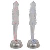 Northlight Set of 2 LED Lighted and Musical Nutcracker Christmas