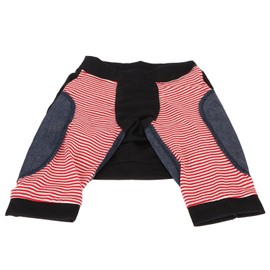 Dog Knee Protection Shirt Breathable Wearable Striped Dog Short T Shirt with Sleeves for Home Party 5XL