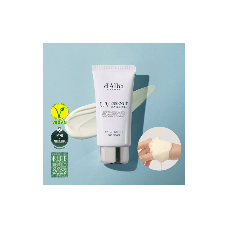 d'Alba [d'Alba]Waterfull Essence Sun Cream 50ml (Vegan)
