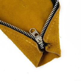 TIG Welding Torch Cable Cover - Leather Tig Hose Cover For TIG/MIG Torch Cable, 25ft Long, 4in Wide, Easy To Fold And Place