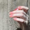 COSMOO Esmalte de Uñas Nude Rosa Melocotón Secado Rápido Transparente