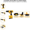 2-Pack DCA1820 Adapter Compatible with De-walt 18V to 20V Adapter,