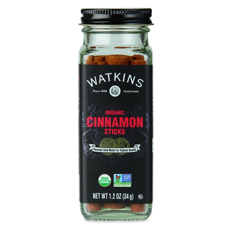 Watkins Organic Cinnamon Sticks, 1.2 Ounce, 3 Count