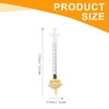 EIHI Pack of 4 Mini and Original Nipples with Syringes