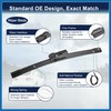 A ABSOPRO Rear Windshield Wiper Blade Arm Set for Ford