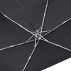 Asty ASP24MN55 Full Blackout Windproof Solid Color Silver Coated Mini
