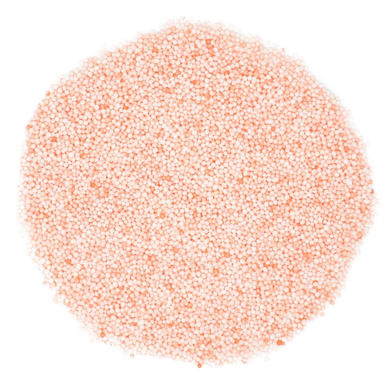 Mystic Sprinkles Solid Color Nonpareils 3.8oz Bottle (Pleasantly Peach)