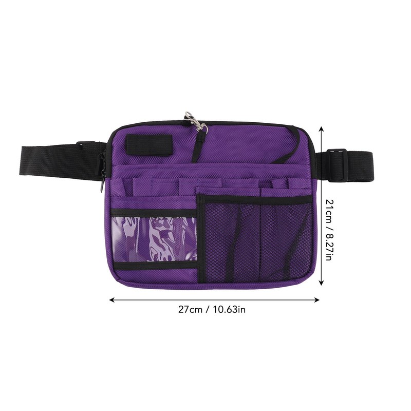 Nurse Fanny Pack Doctor Supplies Storage Bag Multi Compartments Nurse